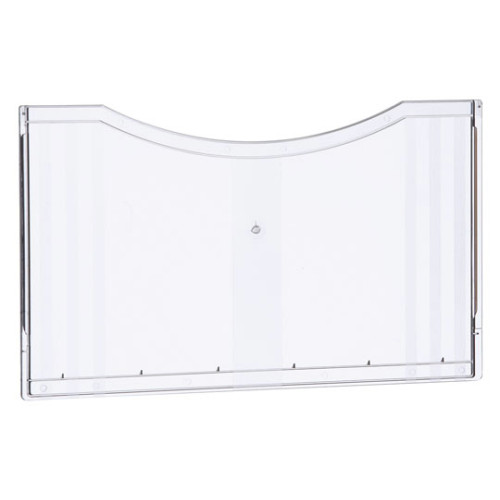 Tapa frontal archivo 2000 archiplay, din a4 horizontal, cristal transparente