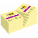 Bloc de notas adhesivas 3m post-it super sticky 47,6x47,6 mm. color río de janeiro, pack de 12 blocs.