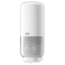 Dispensador de jabón automático tork elevation s4 sensor intuition, 113x278x130 mm. 1 litro, blanco