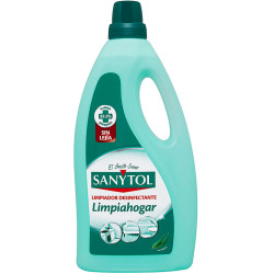 Limpiador desinfectante sanytol limpiahogar, multisuperficies, bote de 1,2 litros