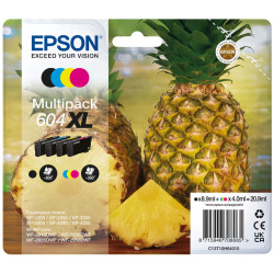 Cartucho ink-jet epson expression home xp-2200/xp-2205/xp-4200, multipack 604xl 4 cartuchos