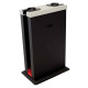 Máquina embolsadora de paraguas cortos y largos sie pluvilux dúo, 780x490x295 mm. negro/plata