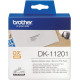 Etiqueta adhesiva brother, papel térmico blanco, 29x90 mm. rollo de 400 uds.
