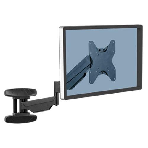 Soporte de pared para monitor fellowes, color negro.