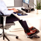 Reposapiés fellowes ultimate professional series™, negro/gris