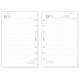 Recambio agenda finocam open 500, 117x181 mm. día página