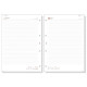 Recambio agenda finocam open 4000, 210x297 mm. día página