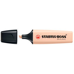 Marcador fluorescente stabilo boss original pastel naturecolors, beige