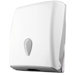 Dispensador para toallas de mano dahi en plástico abs, 370x277x130 mm. blanco