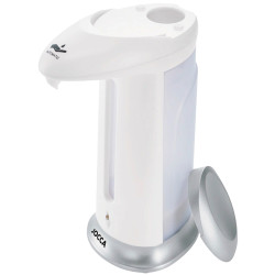 Dispensador de jabón automático jocca, 83x220x125 mm. 280 ml. blanco