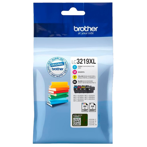 Cartucho ink-jet brother mfc-j5330dw/j5730dw/j5930dw, multipack 4 cartuchos