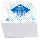 Servilletas de papel, 100% celulosa virgen, 2 capas, 30x30 cm. paquete de 100 uds.