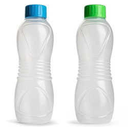 Botella de plástico plasticforte sport, Ø 70x210 mm. 550 ml.