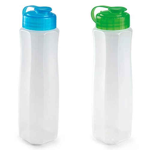 Botella de plástico plasticforte, Ø 80x280 mm. 1 l.