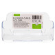 Portatarjetas de sobremesa en metacrilato q-connect, 110x70x31 mm. cristal