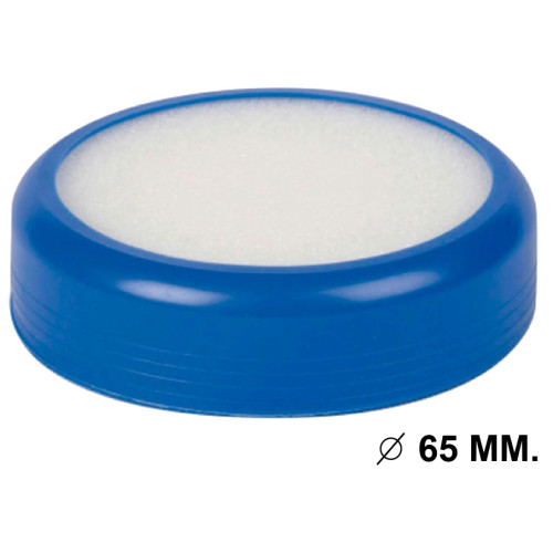 Mojasellos q-connect, Ø 65 mm. azul