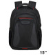 Mochila samsonite at work line american tourister para portátil de 15", negro