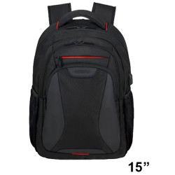 Mochila samsonite at work line american tourister para portátil de 15", negro