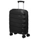 Maleta rígida de cabina samsonite flash line american tourister con 4 ruedas, 55 cm. negro