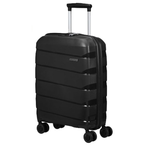 Maleta rígida de cabina samsonite flash line american tourister con 4 ruedas, 55 cm. negro