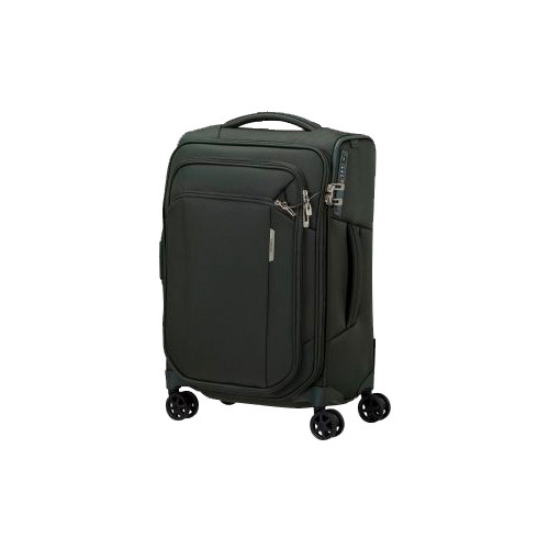 Maleta blanda de cabina samsonite respark con 4 ruedas, 55 cm. negro