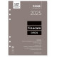 Recambio agenda finocam open 1000, 155x215 mm. día página