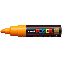 Marcador de pintura no permanente uni posca pc-7m, naranja medio