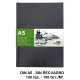 Bloc encuadernado de dibujo liderpapel esbozo, din a5, sin recuadro, 100 grs/m². 100 hj.