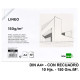 Papel de dibujo liderpapel lineal, din a4+, con recuadro, 150 grs/m². Minipack de 10 hojas
