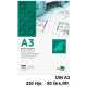 Papel vegetal liderpapel, din a3, 90 grs/m². paquete de 250 hojas