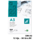Papel vegetal liderpapel, din a3, 90 grs/m². sobre de 12 hojas