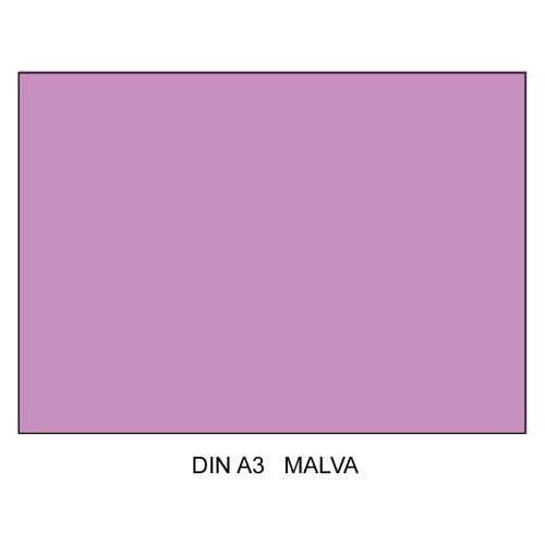 Cartulina canson iris, din a3, 185 grs/m². malva