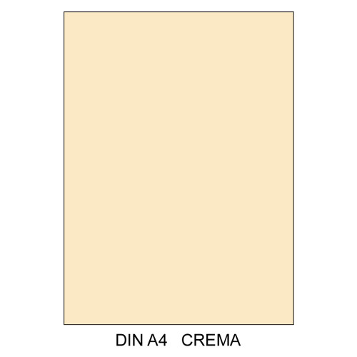 Cartulina canson iris, din a4, 185 grs/m². crema