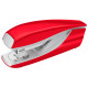 Grapadora de sobremesa petrus 635 wow, rojo metalizado