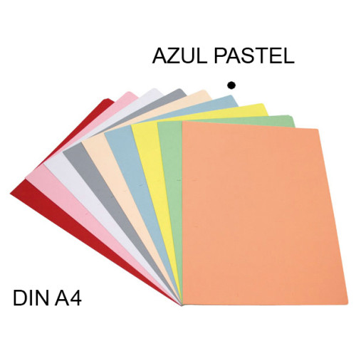 Subcarpeta cartulina grafoplas din a4, azul pastel