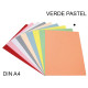Subcarpeta cartulina grafoplas din a4, verde pastel