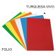 Subcarpeta cartulina grafoplas folio, turquesa vivo