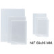 Funda con rebaje en pvc de 200 micras grafoplas nif, transparente