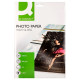 Papel ink-jet q-connect photo paper high gloss, din a4, 260 grs/m². paquete de 20 hojas