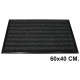 Alfombra protectora para suelos de interior q-connect premium, 60x40 cm. gris