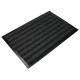 Alfombra protectora para suelos de interior q-connect premium, 150x90 cm. gris