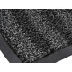 Alfombra protectora para suelos de interior q-connect premium, 150x90 cm. gris