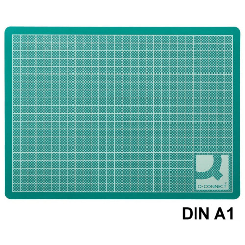 Plancha salvacortes q-connect, din a1, verde