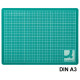 Plancha salvacortes q-connect, din a3, verde