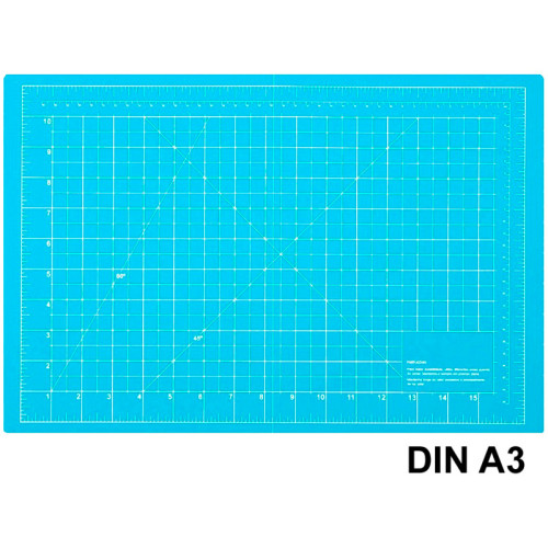 Plancha salvacortes liderpapel, din a3, azul