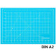 Plancha salvacortes liderpapel, din a2, azul