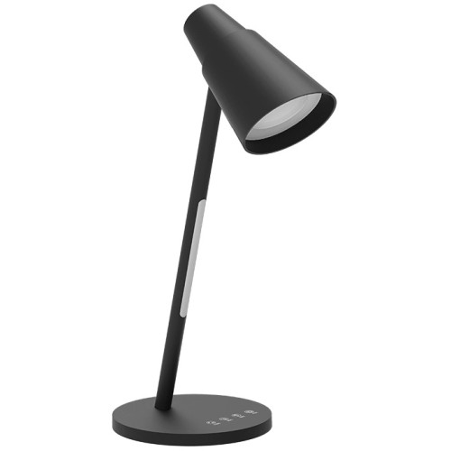 Lámpara de oficina q-connect abs táctil 32 leds y 6 w., negro