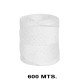 Cuerda rafia liderpapel, 700 grs. bobina de 600 mts. blanco