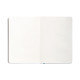 Cuaderno encolado tapa blanda símil piel antartik notes, din a5, 100 hj. 80 grs/m². liso s/m. burdeos
