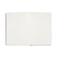 Cuaderno encolado tapa blanda símil piel antartik notes, din a4, 100 hj. 80 grs/m². liso s/m. negro